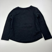 Load image into Gallery viewer, Girls Cool Kids, black stretchy long sleeve top, GUC, size 2,  