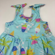 Load image into Gallery viewer, Girls Mango, soft feel cotton summer dress, EUC, size 2, L: 43cm