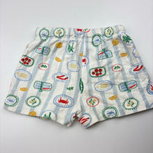 Load image into Gallery viewer, Unisex Baby Berry, cotton shorts, elasticated, EUC, size 2,  