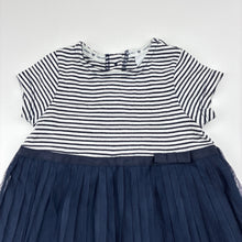 Load image into Gallery viewer, Girls JASPER CONRAN JUNIOR, cotton &amp; tulle party dress, GUC, size 1, L: 47cm