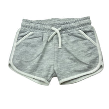 Load image into Gallery viewer, Girls Primark, grey marle shorts, elasticated, EUC, size 2,  