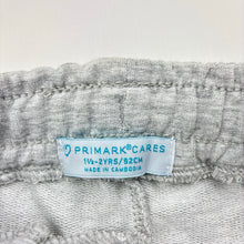 Load image into Gallery viewer, Girls Primark, grey marle shorts, elasticated, EUC, size 2,  