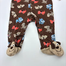 Load image into Gallery viewer, Boys Carters, soft cotton coverall / romper, dogs, FUC, size 6 months,  