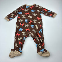Load image into Gallery viewer, Boys Carters, soft cotton coverall / romper, dogs, FUC, size 6 months,  