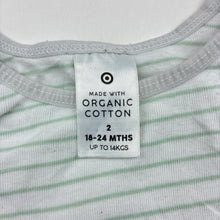 Load image into Gallery viewer, Unisex Target, organic cotton singlet top, GUC, size 2,  