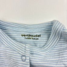 Load image into Gallery viewer, Unisex Vertbeaudet, soft feel cotton romper, EUC, size 0000,  