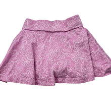 Load image into Gallery viewer, Girls Anko, floral cotton skirt, built-in shorts, elasticated, EUC, size 1,  
