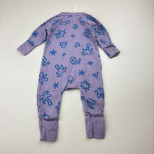 Load image into Gallery viewer, Unisex Bonds, WONDERCOOL zip wondersuit / zippy / romper, EUC, size 0000,  