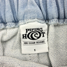 Load image into Gallery viewer, Girls Piping Hot, soft feel knit denim skirt, elasticated, EUC, size 1,  