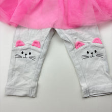 Load image into Gallery viewer, Girls Baby Berry, tutu leggings, elasticated, cats, GUC, size 00,  