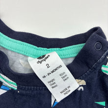 Load image into Gallery viewer, Boys Dymples, lightweight cotton tee / top, sailboats, GUC, size 2,  