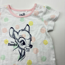 Load image into Gallery viewer, Girls Disney, Bambi cotton tee / top, EUC, size 00,  