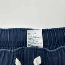 Load image into Gallery viewer, Boys Anko, navy cotton shorts, elasticated, GUC, size 1,  