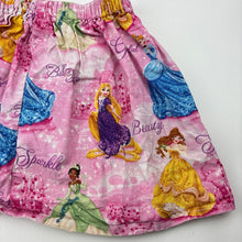 Load image into Gallery viewer, Girls handmade, Disney Princess cotton skirt, elasticated, EUC, size 00-0,  