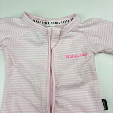 Load image into Gallery viewer, Girls Bonds, zip wondersuit / zippy / romper, EUC, size 0000,  