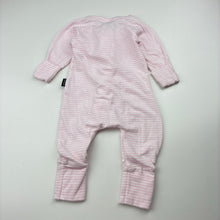 Load image into Gallery viewer, Girls Bonds, zip wondersuit / zippy / romper, EUC, size 0000,  