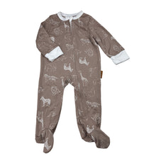 Load image into Gallery viewer, Unisex Lila &amp; Jack, soft feel lightweight zip coverall / romper, EUC, size 00,  