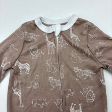 Load image into Gallery viewer, Unisex Lila &amp; Jack, soft feel lightweight zip coverall / romper, EUC, size 00,  