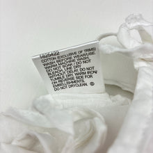 Load image into Gallery viewer, Girls Mango, lined red &amp; white cotton summer dress, GUC, size 2, L: 43cm