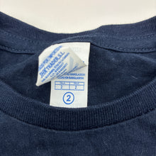 Load image into Gallery viewer, Boys JHK, navy cotton tee / top, EUC, size 2,  