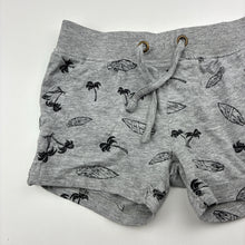 Load image into Gallery viewer, Boys Tilt, grey marle shorts, elasticated, EUC, size 2,  