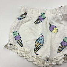 Load image into Gallery viewer, Girls Anko, cotton pyjama shorts, ice creams, EUC, size 2,  