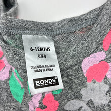 Load image into Gallery viewer, Girls Bonds, floral cotton &amp; tulle dress, GUC, size 0, L: 38cm