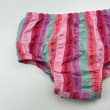 Load image into Gallery viewer, Girls Target, cotton nappy cover / bloomers, GUC, size 1,  