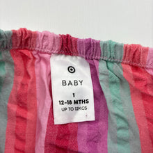 Load image into Gallery viewer, Girls Target, cotton nappy cover / bloomers, GUC, size 1,  