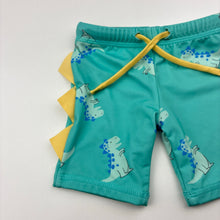 Load image into Gallery viewer, Boys Dymples, swim shorts, dinosaurs, EUC, size 00,  