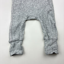 Load image into Gallery viewer, Unisex Bonds, grey marle cozysuit coverall / romper, EUC, size 00000,  