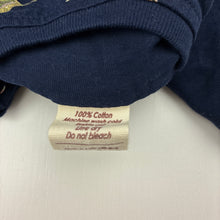 Load image into Gallery viewer, Unisex Monster Threads, navy cotton tee / top, Australian animals, EUC, size 00,  