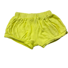 Load image into Gallery viewer, Girls Disney, yellow cotton shorts, elasticated, GUC, size 0,  