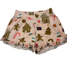 Load image into Gallery viewer, Girls Cotton On, stretchy Christmas pyjama shorts, GUC, size 5,  