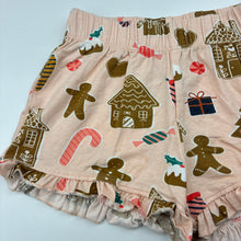 Load image into Gallery viewer, Girls Cotton On, stretchy Christmas pyjama shorts, GUC, size 5,  