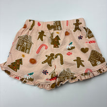 Load image into Gallery viewer, Girls Cotton On, stretchy Christmas pyjama shorts, GUC, size 5,  