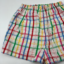 Load image into Gallery viewer, Unisex Next, lightweight cotton shorts, elasticated, GUC, size 3-4,  