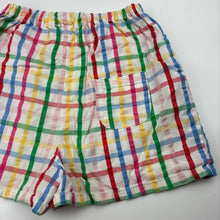 Load image into Gallery viewer, Unisex Next, lightweight cotton shorts, elasticated, GUC, size 3-4,  
