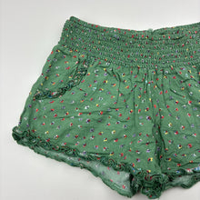 Load image into Gallery viewer, Girls Little Auguste, lightweight floral shorts, elasticated, GUC, size 7-8,  