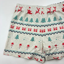 Load image into Gallery viewer, Unisex Target, cotton Christmas pyjama shorts, GUC, size 3,  