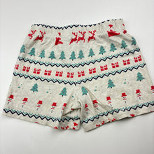 Load image into Gallery viewer, Unisex Target, cotton Christmas pyjama shorts, GUC, size 3,  