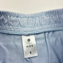 Load image into Gallery viewer, Girls Target, blue cotton shorts, elasticated, GUC, size 3,  