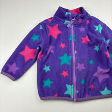 Load image into Gallery viewer, Girls Anko, fleece zip up sweater / jumper, pilling on cuffs, FUC, size 1,  