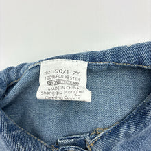 Load image into Gallery viewer, Girls blue, lightweight denim jacket, FUC, size 2,  
