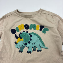 Load image into Gallery viewer, Boys Anko, cotton long sleeve tee / top, dinosaur, GUC, size 2,  