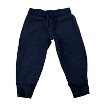 Load image into Gallery viewer, Unisex Target, navy fleece lined track pants, Inside leg: 31cm, GUC, size 2,  