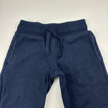 Load image into Gallery viewer, Unisex Target, navy fleece lined track pants, Inside leg: 31cm, GUC, size 2,  