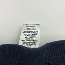 Load image into Gallery viewer, Unisex Target, navy fleece lined track pants, Inside leg: 31cm, GUC, size 2,  
