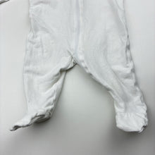 Load image into Gallery viewer, Unisex 4 Baby, stretchy zip coverall / romper, FUC, size 0000,  