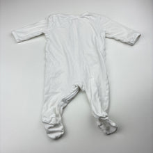 Load image into Gallery viewer, Unisex 4 Baby, stretchy zip coverall / romper, FUC, size 0000,  